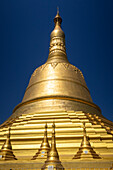 Buddhistische religiöse Stätte der Shwedagon-Pagode in Yangon, Myanmar, Asien