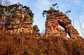 Dahner - Felsenpfad, Palatinate Forest, Southwest Palatinate, Rhineland Palatinate, Germany, Europe