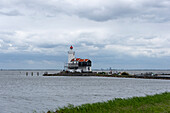 Leuchtturm, Halbinsel Marken, Waterland, Noord-Holland, Niederlande