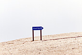 Information sign Toilets Handycap, Duene, Helgoland