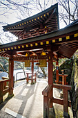 Pagode im Arashiyama Park, Kyoto, Japan, Asien