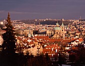 Czech Republic. Prague. View from Hradcany