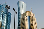 Wolkenkratzer, Doha, Katar.