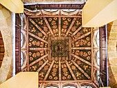 Innenansicht des Palastes der Normannen, Palazzo Reale oder Palazzo dei Normanni, Palermo, Sizilien, Italien.