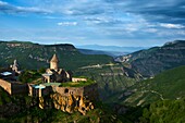 Armenie,region de Syunik,monastere de Tatev / Armenia,Syunik province,Tatev monastery.