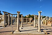 Turkey,Izmir province,Selcuk city,archaeological site of Ephesus,Castle and Basilica Saint John.