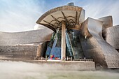 Guggenheim-Museum, Bilbao, Spanien.