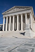 Gebäude des Obersten Gerichtshofs der Vereinigten Staaten, Washington DC, USA