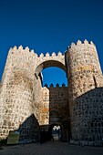 Stadtmauern von Ávila, Kastilien und Leon, Spanien.