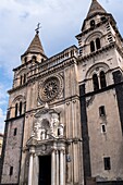 Kathedrale, Acireale, Catania, Sizilien, Italien.