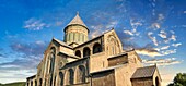 Ostorthodoxe georgische Svetitskhoveli Kathedrale (Kathedrale der Lebenden Säule), Mtskheta, Georgien (Land). Ein UNESCO-Weltkulturerbe.