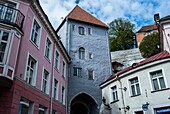Long Leg (Boot) Gate Tower (Pikk Jalg),Old Town,Tallinn,Estonia,Baltic States.