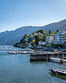 Ascona mit Lago Maggiore, Tessin, Schweiz