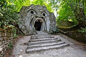 Der Monsterpark (Sacro Bosco) (Villa delle Meraviglie), Bomarzo, Viterbo, Latium, Italien, Europa