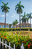 Casa de Aldeman Ortiz, Plaza Mayor, Trinidad, UNESCO World Heritage Site, Sancti Spiritus, Cuba, West Indies, Central America