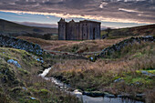 Hermitage Castle, Liddesdale, Hawick, Roxburghshire, Scottish Borders, Scotland, United Kingdom, Europe