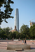Tianjin Global Financial Center Wolkenkratzer, Tianjin, China, Asien