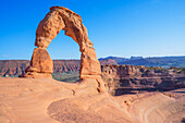 Delicate Arch, Arches National Park, Moab, Utah, Vereinigte Staaten von Amerika, Nordamerika