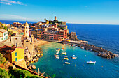 Vernazza, Cinque Terre, UNESCO-Weltkulturerbe, Ligurien, Italien, Europa