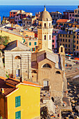 Vernazza, Cinque Terre, UNESCO-Weltkulturerbe, Ligurien, Italien, Europa