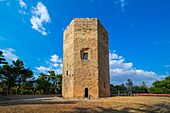 Turm von Federico II, Enna, Sizilien, Italien, Europa