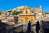 St. Peter's Cathedral, Modica, Ragusa, Val di Noto, UNESCO World Heritage Site, Sicily, Italy, Europe