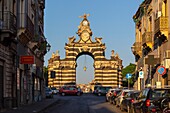 Porta Garibaldi, Catania, Sicily, Italy, Europe