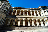 Architektur des historischen Teils von Tiflis, der Hauptstadt von Georgien