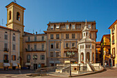 Piazza della Bollente, Acqui Terme, Alessandria, Piedmont, Italy, Europedella Bollente
