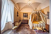 Zimmer der Königin, Museum der Schätze von Oropa, Heiligtum von Oropa, Biella, Piemont, Italien, Europa