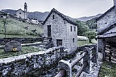 Weiler Canova, Crevoladossola, Val d'Ossola, VCO (Verbano-Cusio-Ossola), Piemont, Italien, Europa