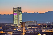 Intesa Sanpaolo Tower, Turin, Piedmont, Italy, Europe