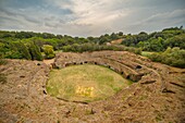 Roman Amphitheater, Sutri, Lazio, Italy, Europe