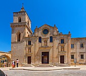 Church of San Pietro Caveoso, Matera, Basilicata, Italy, Europe