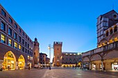 Town Hall, Piazza Trento and Trieste, Ferarra, UNESCO World Heritage Site, Emilia-Romagna, Italy, Europe