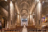 Die Krypta, Abtei St. Victor, Marseille, Provence-Alpes-Cote d'Azur, Frankreich, Mittelmeer, Europa