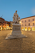 Monument to Grand Duke Leopold II of Lorraine, also called Canapone, Piazza Dante, Grosseto, Tuscany, Italy