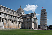 Kathedrale und Schiefer Turm, Campo dei Miracoli, Pisa, Toskana, Italien