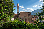 Town parish church of St. Nicholas, Meran, South Tyrol, Alto Adige, Italy