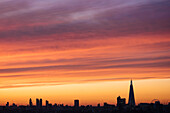 UK, London, London City Skyline