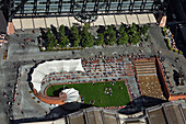 Großbritannien, London, Luftaufnahme des Exchange Square