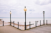 UK, Sussex, Wrthing, Empty pier