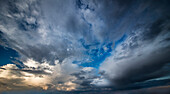 Sky with storm clouds