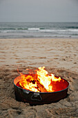 Bonfire at beach