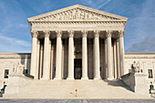 USA, DC, Washington, Exterieur des US Supreme Court