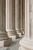 USA, DC, Washington, Säulen des US Supreme Court