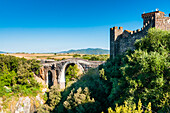 Roman Bridge of the Devil, Vulci, Province of Viterbo, Latium, Maremma, Italy, Europe