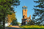 Hornisgrindeturm Turm auf Hornisgrinde Berg, Nationalpark Schwarzwald, Baden-Württemberg, Deutschland, Europa