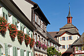 Town Gate, Burkheim am Kaiserstuhl, Breisgau, Southern Black Forest, Baden-Wurttemberg, Germany, Europe