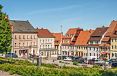 Historische Innenstadt von Stolpen, Sachsen, Deutschland